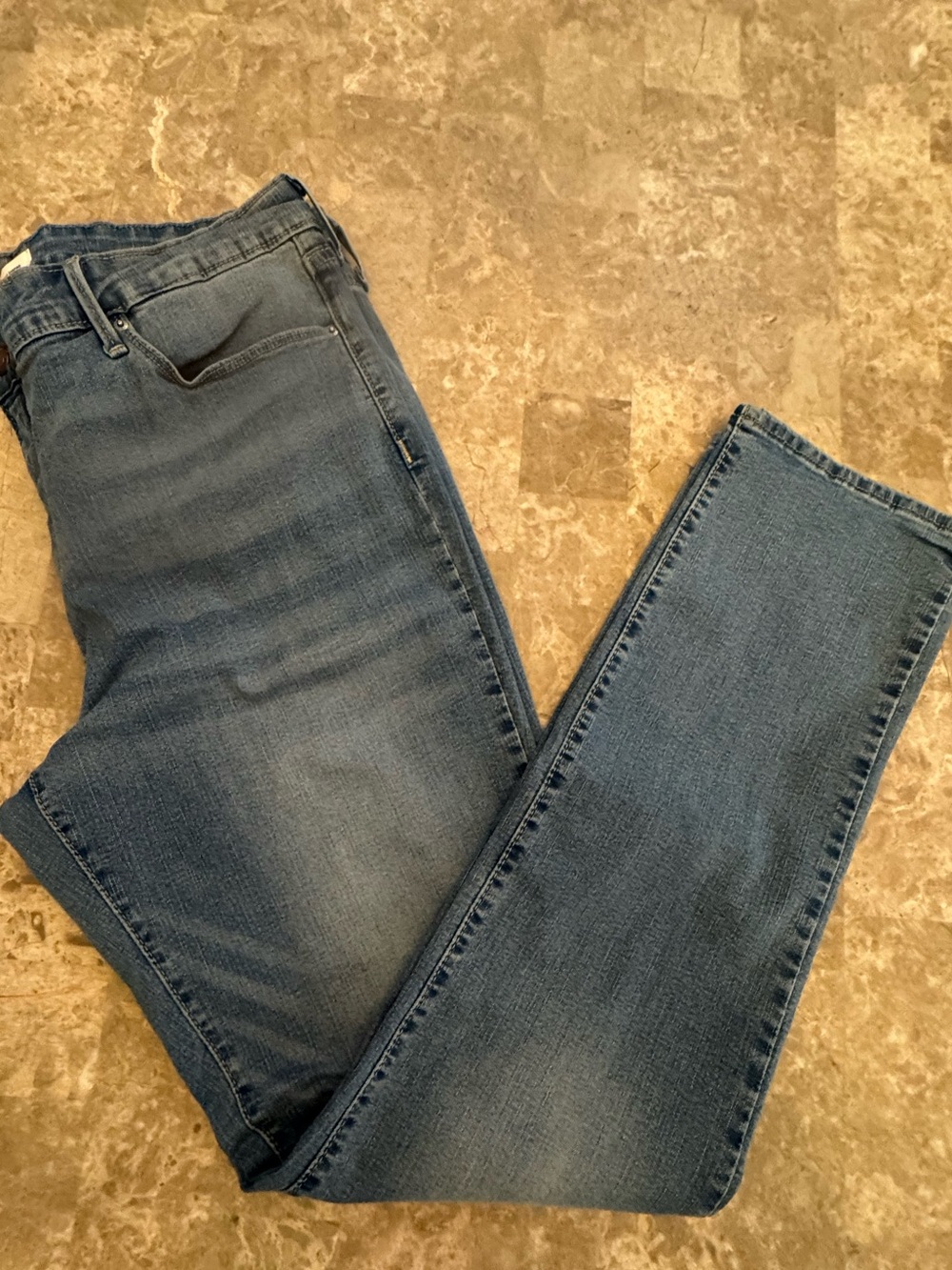 Signature by Levi Strauss Light Blue Skinny Jeans 16Long - Picture 9 of 9